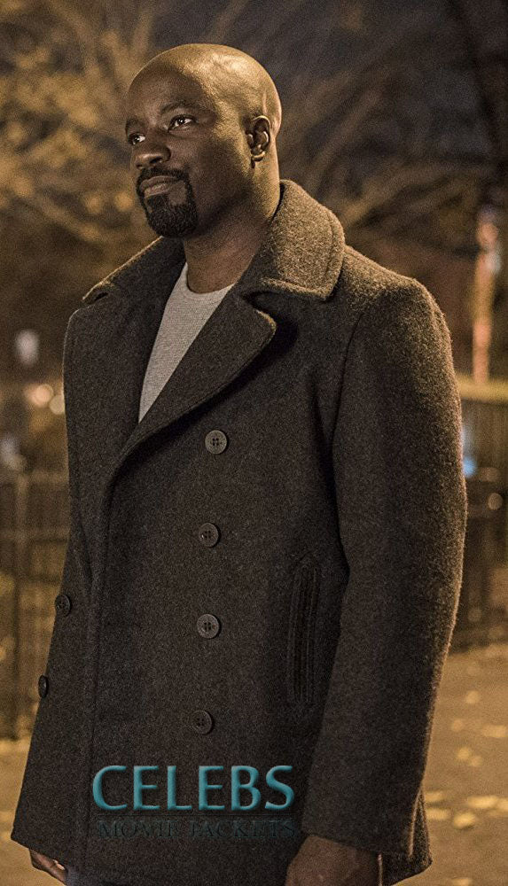 Luke Cage Mike Colter Black Coat