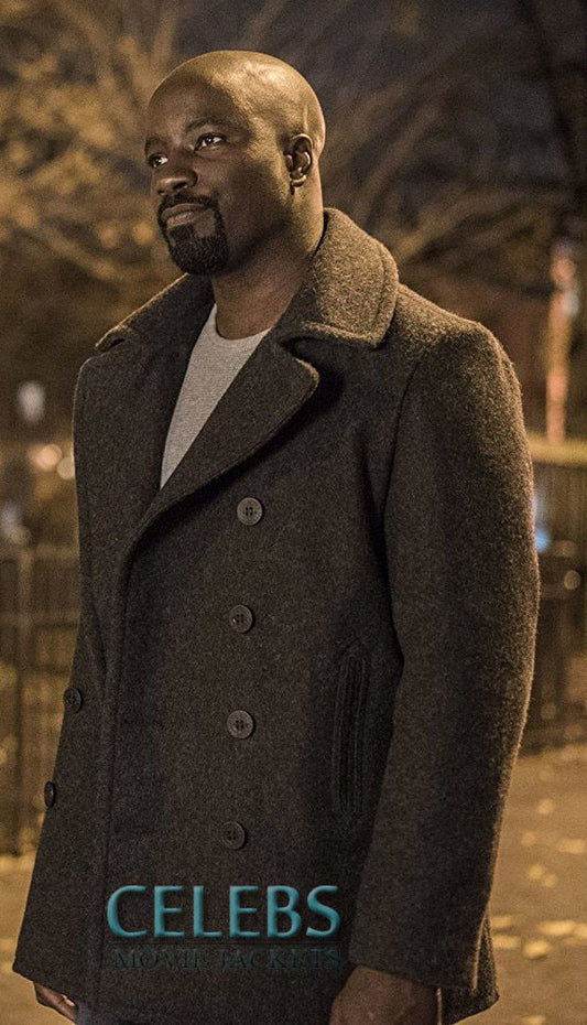 Luke Cage Mike Colter Black Coat