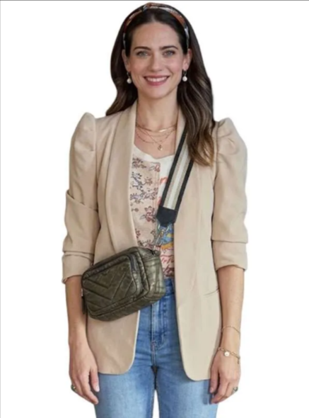 The Love Heist 2026 Lyndsy Fonseca Blazer