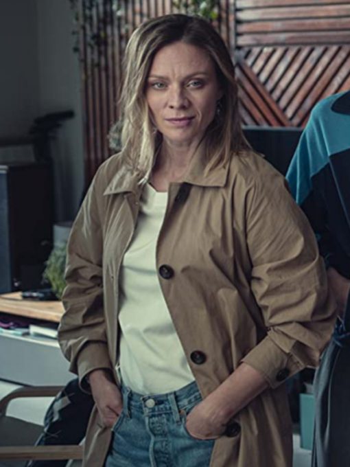 Hold Tight Anna Barczyk Trench Coat