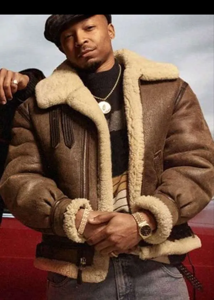 Power Book III Malcolm Mays Leather Jacket