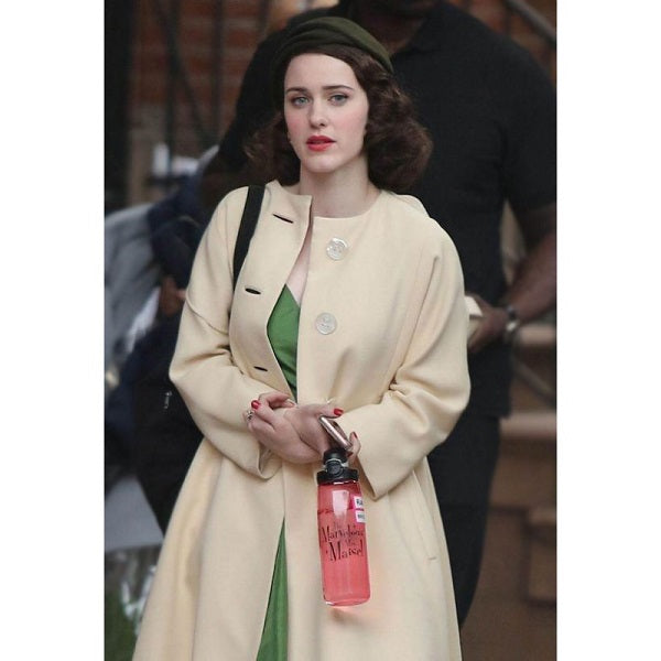 The Marvelous Mrs. Maisel Rachel Brosnahan Beige Coat