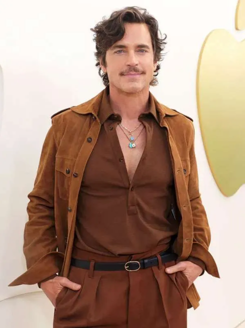 Matt Bomer Outcome Leather Jacket