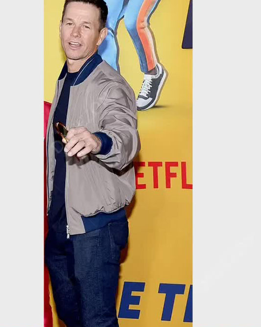 Me Time Mark Wahlberg Bomber Jacket