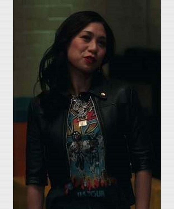 The Equalizer (2021) Melody Bayani Cropped Jacket