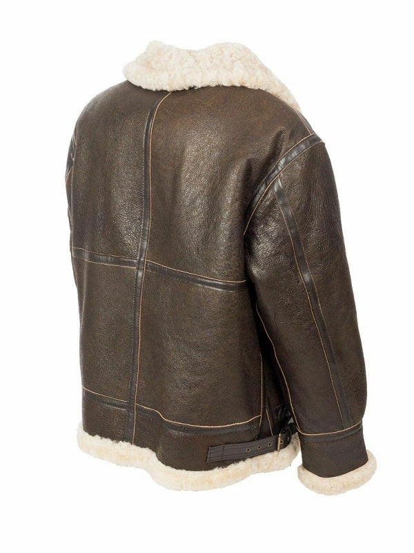 Men's B3 Aviator Shearling Leather Jacket