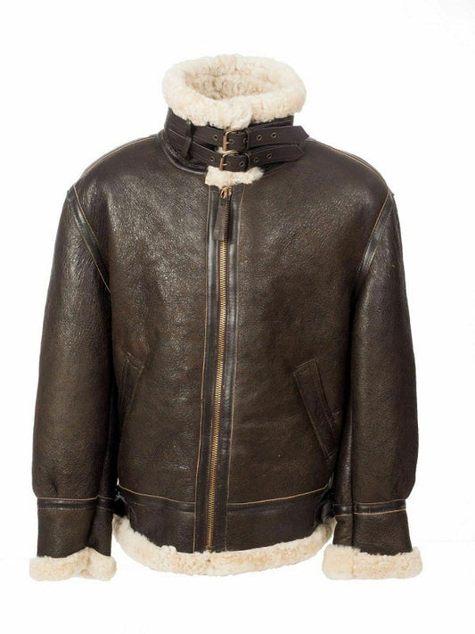 Men's B3 Aviator Shearling Leather Jacket
