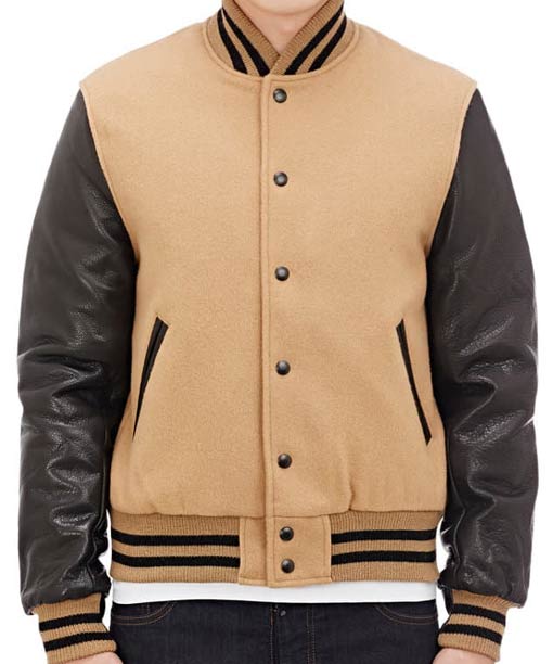 Mens Golden Bear Letterman Jacket