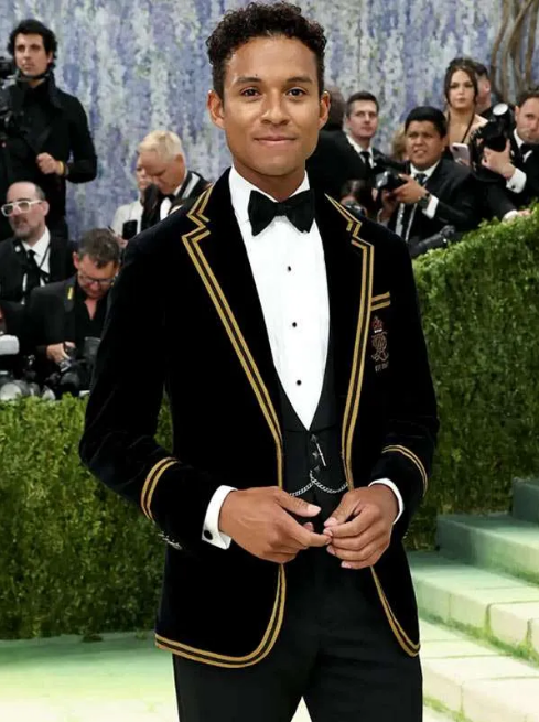Met Gala 2026 Jaafar Jackson Black Blazer