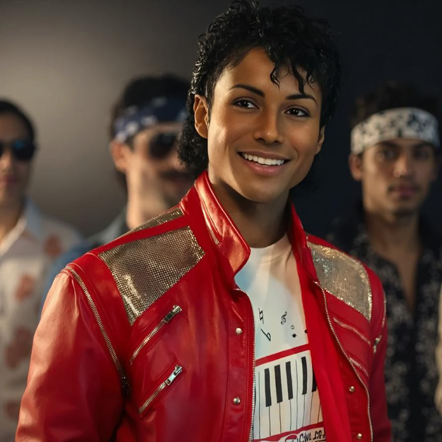 Michael 2026 Jaafar Jackson Leather Jacket