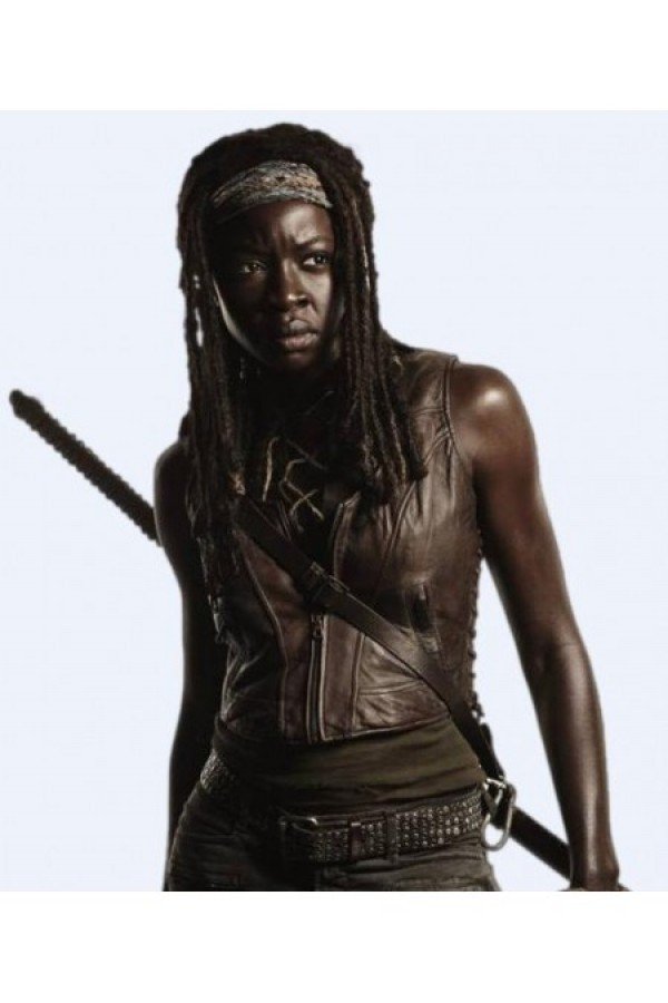 The Walking Dead Michonne Leather Vest