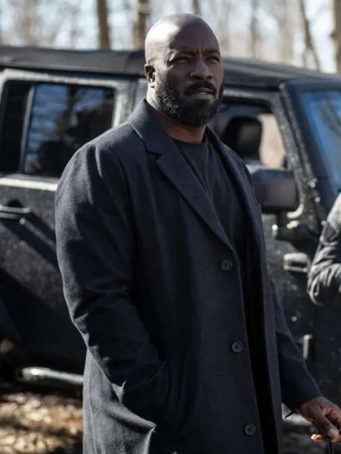 Mike Colter Alarum Black Coat