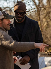 Mike Colter Alarum Black Coat