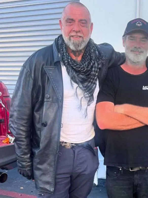 Blackout 2026 Mike Ferguson Leather Coat
