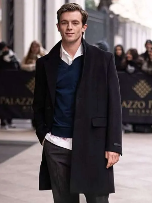 Jannis Niewöhner Black Coat
