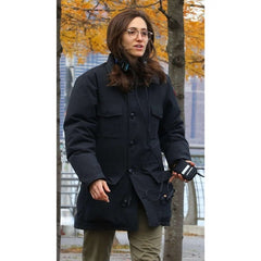 Emmy Rossum Modern Love Coat