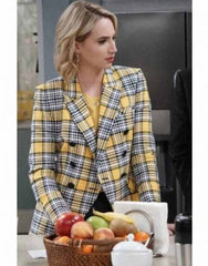 Last Man Standing Molly McCook Plaid Blazer