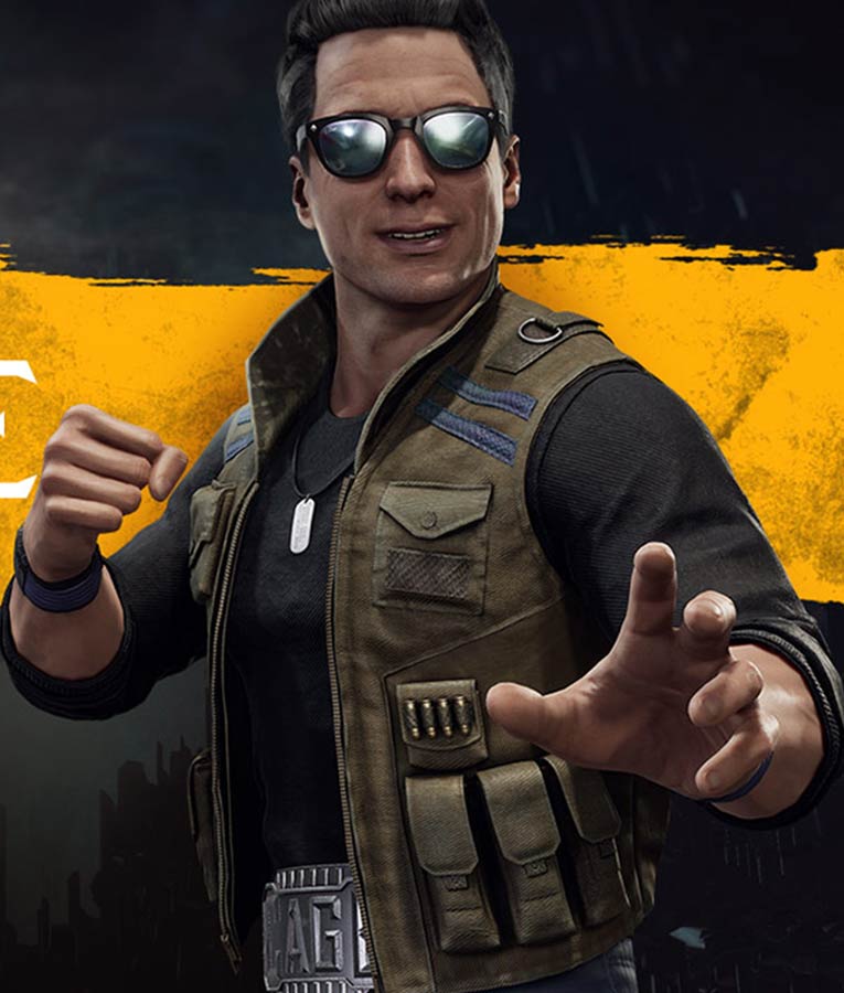 Video Game Mortal Kombat 11 Johnny Cage Vest