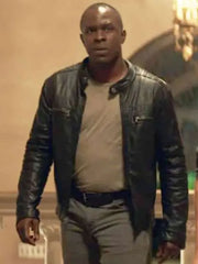 Starbright Gbenga Akinnagbe Leather Jacket