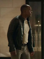 Starbright Gbenga Akinnagbe Leather Jacket