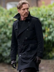 The Runner Damian Lewis Black Coat