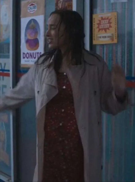 Thrash 2026 Phoebe Dynevor Trench Coat