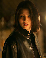 My Name Han So-hee Leather Jacket
