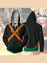 My Boku no Hero Academia Bakugo Hoodie Unisex