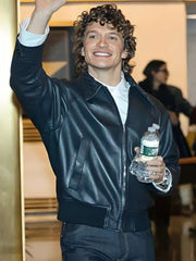 NYC 2026 Connor Storrie Leather Jacket