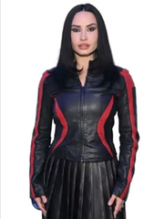 NYC Demi Lovato Leather Jacket