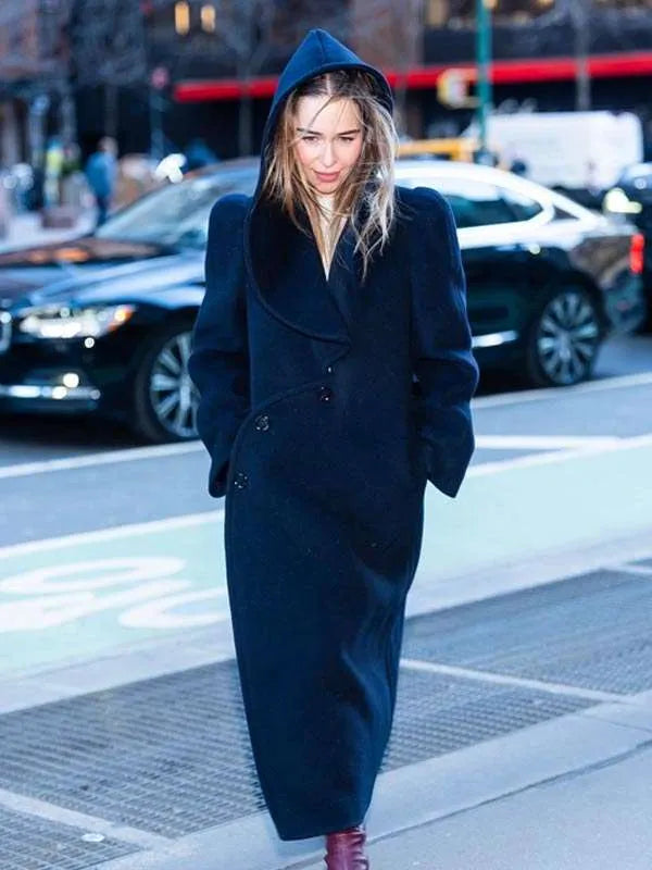 NYC 2026 Emilia Clarke Hooded Coat – My Store