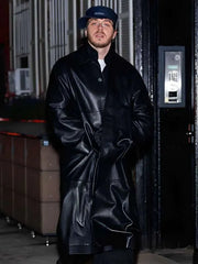 NYC 2026 Jack Harlow Leather Coat