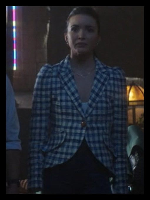 Nancy Drew Bess Blue Check Blazer
