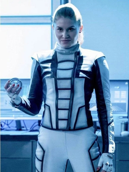 Natalie Sharp The Flash Season 06 Leather Jacket