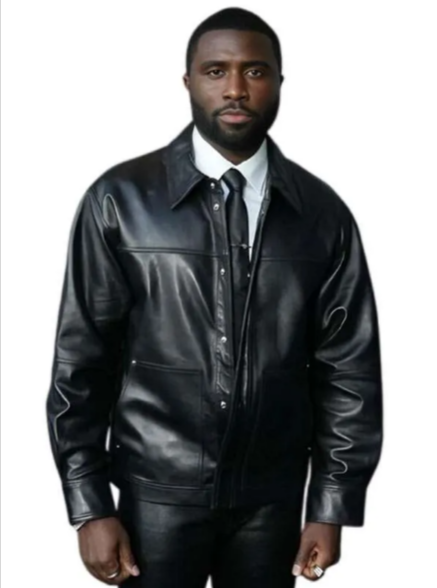Nemesis 2026 Premiere Y’lan Noel Black Leather Jacket