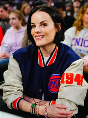 Jaimie Alexander NYC 2026 Varsity Jacket
