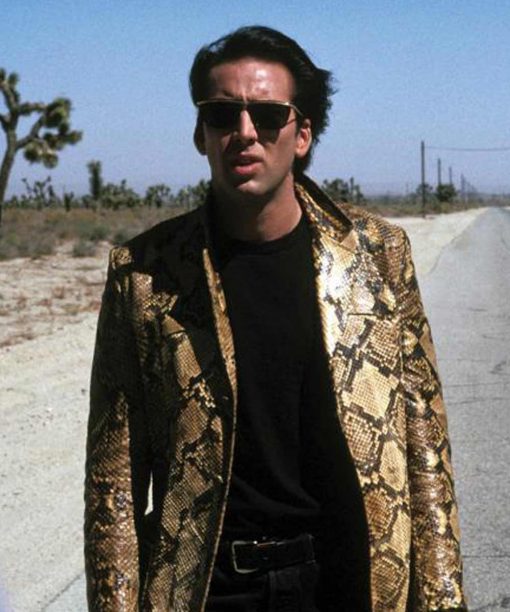Nicolas Cage Wild at Heart Snakeskin Jacket