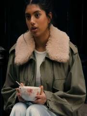 Not Suitable For Work 2026 Avantika Vandanapu Green Jacket