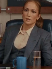 Office Romance 2026 Jennifer Lopez Grey Blazer