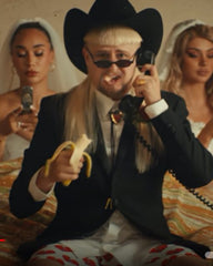 Oliver Tree Cowboy Tears Black Blazer