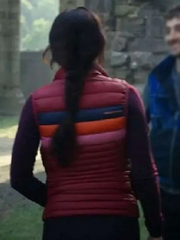 The Girlfriend Olivia Cooke Puffer Vest