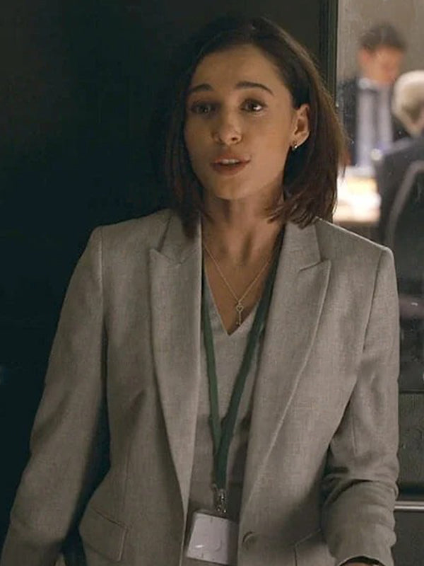 Anatomy of a Scandal Olivia Lytton Grey Coat