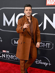 Moon Knight Oscar Isaac Brown Coat