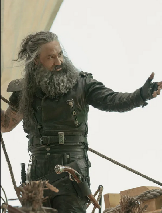 Our Flag Means Death Blackbeard Leather Jacket