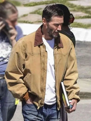 Keanu Reeves Outcome Brown Jacket