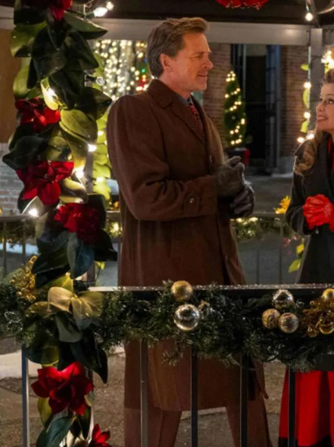 Timeless Tidings of Joy Paul Greene Trench Coat