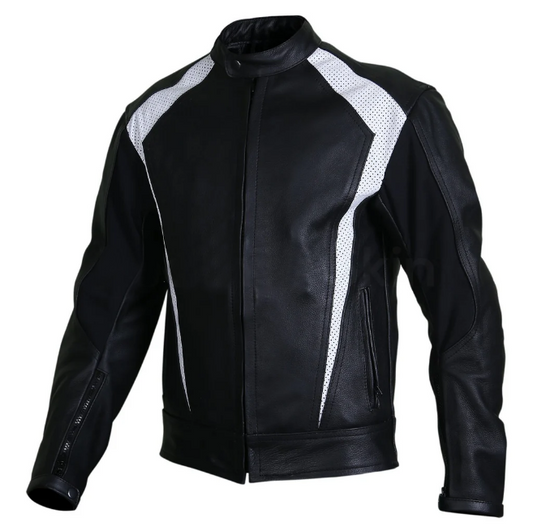 Alexander Skarsgård Pillion Black Leather Jacket