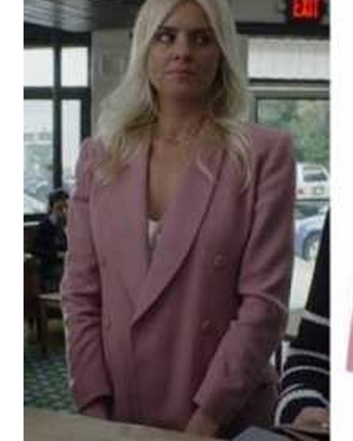 Pivoting Amy Pink Blazer