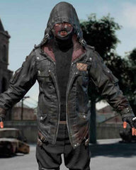 PlayerUnknown’s Battlegrounds Black Hooded Jacket