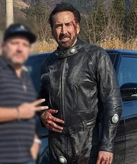 Prisoners of the Ghostland Hero Black Leather Jacket